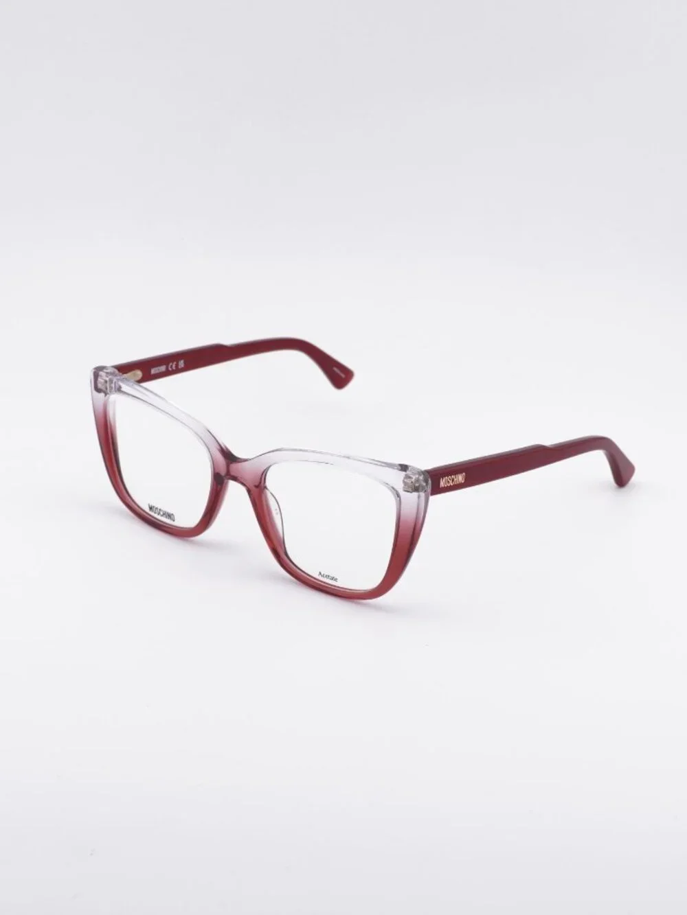 Moschino MOS603 06XQ 00 Eyeglasses Red 52mm Butterfly Frame
